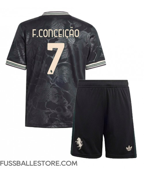Günstige Juventus Francisco Conceicao #7 3rd trikot Kinder 2025-26 Kurzarm (+ Kurze Hosen) Günstige Juventus Francisco Conceicao #7 3rd trikot Kinder 2025-26 Kurzarm (+ Kurze Hosen)